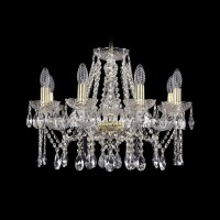 Подвесная люстра Bohemia Ivele 1413/8/200 G Подвесная люстра Bohemia Ivele 1413/8/200 G