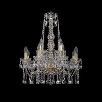 Подвесная люстра Bohemia Ivele 1413/8+4/200/h-66 G Подвесная люстра Bohemia Ivele 1413/8+4/200/h-66 G