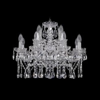 Подвесная люстра Bohemia Ivele 1413/8+4/200 Ni Подвесная люстра Bohemia Ivele 1413/8+4/200 Ni