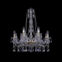 Подвесная люстра Bohemia Ivele 1413/8+4/220/h-73 G Подвесная люстра Bohemia Ivele 1413/8+4/220/h-73 G