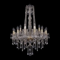 Подвесная люстра Bohemia Ivele 1415/12+6/220/h-86 G Подвесная люстра Bohemia Ivele 1415/12+6/220/h-86 G