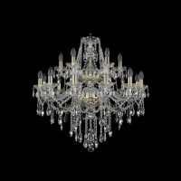 Подвесная люстра Bohemia Ivele 1415/12+6/300/2d G Подвесная люстра Bohemia Ivele 1415/12+6/300/2d G