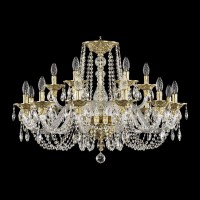 Подвесная люстра Bohemia Ivele 16102/12+6/300 G Подвесная люстра Bohemia Ivele 16102/12+6/300 G