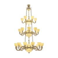 Подвесная люстра Bohemia Ivele 71001P/12+9+6/360/3d GW P1 U Rose Y8 FA10S Подвесная люстра Bohemia Ivele 71001P/12+9+6/360/3d GW P1 U Rose Y8 FA10S