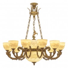 Подвесная люстра Bohemia Ivele 71009P/12/250 FP P1 U Horse Y4 FH1M