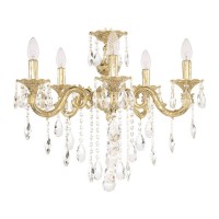 Подвесная люстра Bohemia Ivele 71201/5/175 B G Подвесная люстра Bohemia Ivele 71201/5/175 B G