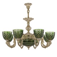 Подвесная люстра Bohemia Ivele 71203P/8/210 GW P1 U Clear-Green/H-1J Подвесная люстра Bohemia Ivele 71203P/8/210 GW P1 U Clear-Green/H-1J