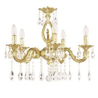 Подвесная люстра Bohemia Ivele 71401/5/175 A G FH1S Подвесная люстра Bohemia Ivele 71401/5/175 A G FH1S