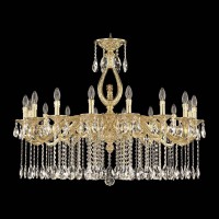 Подвесная люстра Bohemia Ivele 71402/16/360 A G FL2M Подвесная люстра Bohemia Ivele 71402/16/360 A G FL2M