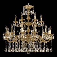 Подвесная люстра Bohemia Ivele 72101/12+6/300/2d A G Подвесная люстра Bohemia Ivele 72101/12+6/300/2d A G