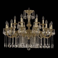 Подвесная люстра Bohemia Ivele 72101/12+6/300 A G Подвесная люстра Bohemia Ivele 72101/12+6/300 A G