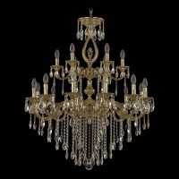 Подвесная люстра Bohemia Ivele 72401/12+6/300/2d B G FA2B Подвесная люстра Bohemia Ivele 72401/12+6/300/2d B G FA2B