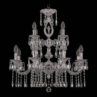 Подвесная люстра Bohemia Ivele 72401/8+4/210/2d A NW FA10S Подвесная люстра Bohemia Ivele 72401/8+4/210/2d A NW FA10S