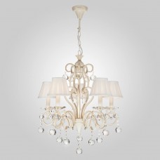 Подвесная люстра Eurosvet 12075/5 белый Strotskis