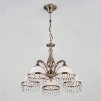 Подвесная люстра Eurosvet 22823/5 античная бронза Подвесная люстра Eurosvet 22823/5 античная бронза