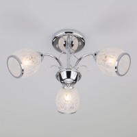 Подвесная люстра Eurosvet 30026/3 хром Подвесная люстра Eurosvet 30026/3 хром