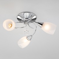 Подвесная люстра Eurosvet 30100/3 хром Подвесная люстра Eurosvet 30100/3 хром