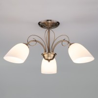 Подвесная люстра Eurosvet 30107/3 античная бронза Подвесная люстра Eurosvet 30107/3 античная бронза