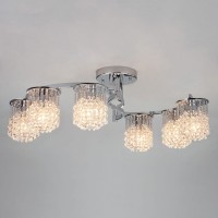 Подвесная люстра Eurosvet 3222/6 хром Strotskis Подвесная люстра Eurosvet 3222/6 хром Strotskis