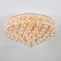 Подвесная люстра Eurosvet 3296/16 золото/прозрачный хрусталь Strotskis Подвесная люстра Eurosvet 3296/16 золото/прозрачный хрусталь Strotskis