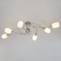 Подвесная люстра Eurosvet 70036/6 хром Подвесная люстра Eurosvet 70036/6 хром