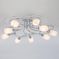 Подвесная люстра Eurosvet 70040/9 хром Подвесная люстра Eurosvet 70040/9 хром