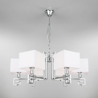 Подвесная люстра Eurosvet Alma 60115/6 хром Подвесная люстра Eurosvet Alma 60115/6 хром