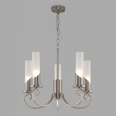 Подвесная люстра Eurosvet Banci 60117/5 никель