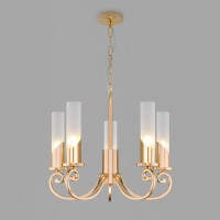 Подвесная люстра Eurosvet Banci 60117/5 золото Подвесная люстра Eurosvet Banci 60117/5 золото