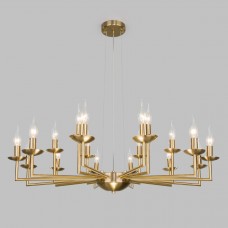 Подвесная люстра Eurosvet Cariso 60150/18 латунь