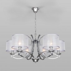 Подвесная люстра Eurosvet Fabiola 60109/6 хром