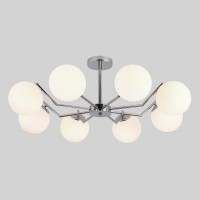 Подвесная люстра Eurosvet Frost 70154/8 хром Подвесная люстра Eurosvet Frost 70154/8 хром