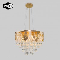 Подвесная люстра Eurosvet Lianna 10123/8 золото/прозрачный хрусталь Strotskis Smart Подвесная люстра Eurosvet Lianna 10123/8 золото/прозрачный хрусталь Strotskis Smart