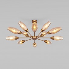 Подвесная люстра Eurosvet Thalia 60140/12 золото