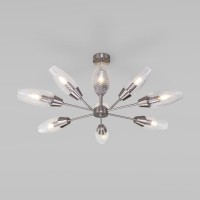 Подвесная люстра Eurosvet Thalia 60140/9 сатин-никель Подвесная люстра Eurosvet Thalia 60140/9 сатин-никель