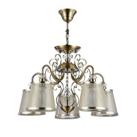 Подвесная люстра Freya Driana FR2405-PL-05-BZ Подвесная люстра Freya Driana FR2405-PL-05-BZ