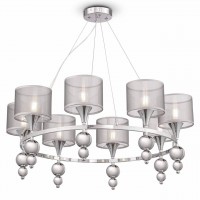 Подвесная люстра Freya Lauren FR5093PL-08CH Подвесная люстра Freya Lauren FR5093PL-08CH