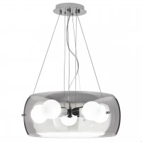 Подвесная люстра Ideal Lux Audi-10 SP5 Trasparente 016863 Подвесная люстра Ideal Lux Audi-10 SP5 Trasparente 016863