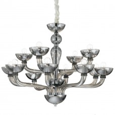 Подвесная люстра Ideal Lux Casanova SP12 Fume 095622