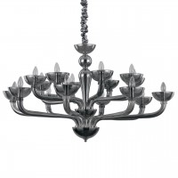 Подвесная люстра Ideal Lux Casanova SP16 Fume 095639 Подвесная люстра Ideal Lux Casanova SP16 Fume 095639