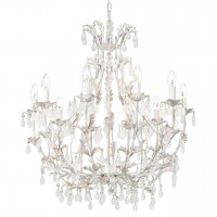 Подвесная люстра Ideal Lux Cascina SP10 100302 Подвесная люстра Ideal Lux Cascina SP10 100302