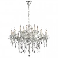 Подвесная люстра Ideal Lux Florian SP18 Cromo 075150 Подвесная люстра Ideal Lux Florian SP18 Cromo 075150