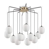 Подвесная люстра Ideal Lux Rhapsody SP12 236957 Подвесная люстра Ideal Lux Rhapsody SP12 236957