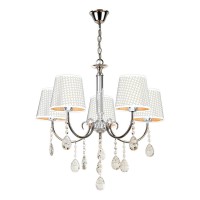 Подвесная люстра IMEX KL.2651-5-P CH Подвесная люстра IMEX KL.2651-5-P CH