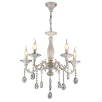 Подвесная люстра IMEX KL.3056-5-P WH Подвесная люстра IMEX KL.3056-5-P WH