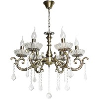 Подвесная люстра IMEX Versailles KL.1973-6-P АВ Подвесная люстра IMEX Versailles KL.1973-6-P АВ