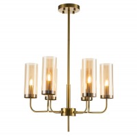 Подвесная люстра Indigo Balletto 13014/6R Brass V000252