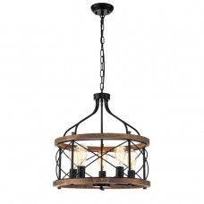 Подвесная люстра Indigo Camino 10017/5P Black V000206