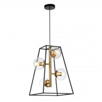 Подвесная люстра Indigo Faccetta 13005/A/4P Black V000106