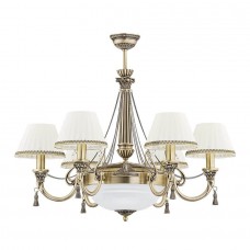 Подвесная люстра Kutek Roma Abazur ROM-ZW-6+1 (P/A)